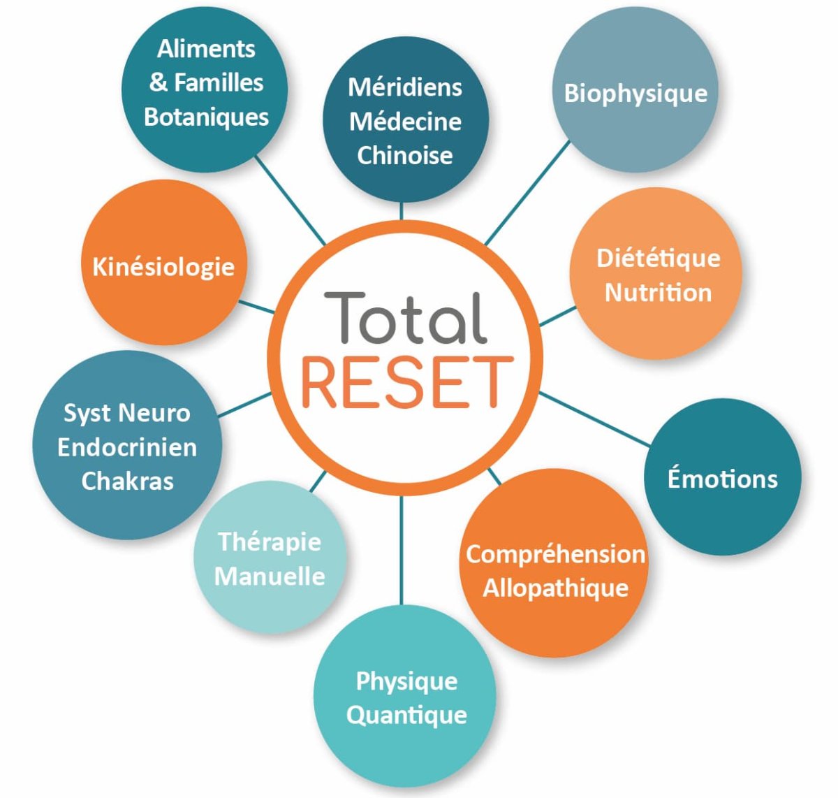 Accompagnement en Total Reset Method pour rééquilibrage des sensibilités et intolérances